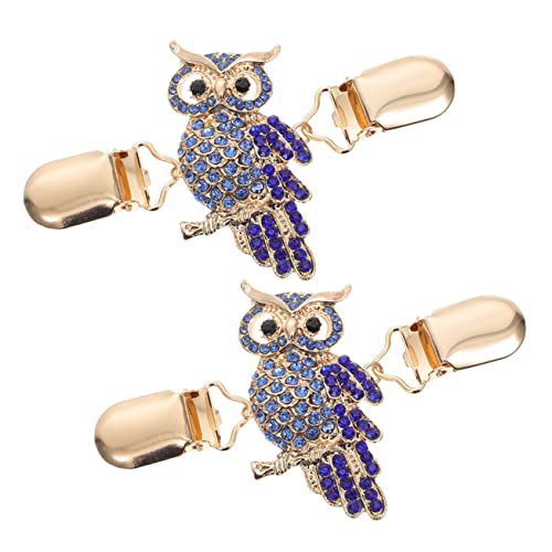 Hemobllo 2 Stück Teiliges Cardigan Clips Kleine Schalspangen für Strickjacken und Pullover Robuste Farbechte Kleidungsklammern für Damen Einfach zu Tragen und Dekorativ von Hemobllo