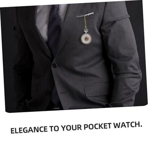 Hemobllo 2 Stück Teiliges Taschenuhrenketten aus Metall Polierte Glatte Oberfläche Kompatible Weste Kette für Herren Minimalistisches Design Praktische Accessoires für Verschiedene Hemobllo 2 Stück Teiliges Taschenuhrenketten aus Metall Polierte Glatte Oberfläche Kompatible Weste Kette für Herren Minimalistisches Design Praktische Accessoires für Verschiedene von Hemobllo