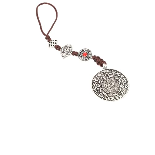 Hemobllo 2 Stück Tibetischer Stil Halskette Vintage Anhänger Pullover Kette Unisex Modisch Leicht Langlebig Geeignet für Damen und Vielseitige Outfits von Hemobllo