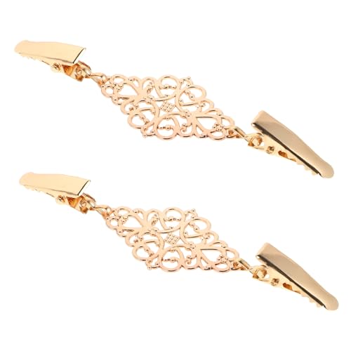 Hemobllo 2 Stück Vintage Cardigan Clips Damen Dekorative Pullover Clips aus Langlebiger Legierung Vielseitige Strickjacken und Schalhalter für Outfits bei Alltag Party und Date von Hemobllo