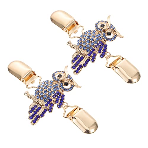 Hemobllo 2 Stück Vintage Cardigan Clips Schalverschluss für Damen Robuste Kleidungsklammern für Strickjacken Pullover Schals Vielseitig Einsetzbar bei Hochzeit Party Alltag von Hemobllo