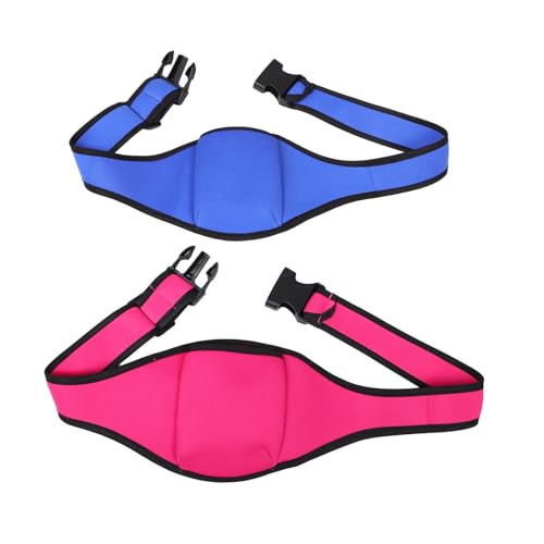 Hemobllo 2 Stücke Fitness -Mikrofonpaket Mikrofongürtel Laufgürtel für Herren mikrofon hüftgurt Lehrer-Mikrofonträger Mikrofontaschen Trainingsmikrofontasche Gürtelträger Polyester Blau von Hemobllo