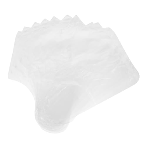 Hemobllo 200 Stück Einweg Fußüberzüge Transparent Kunststofffolie Groß und Dünn für Männer und Frauen Geeignet für Spa Paraffinbehandlung Fußtherapie und Schönheitssalon von Hemobllo