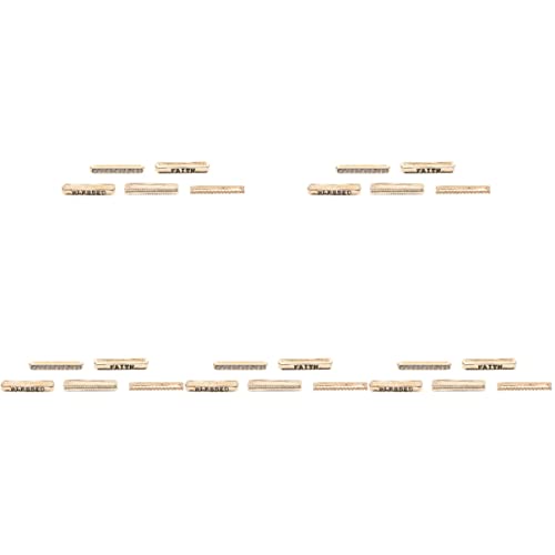 Hemobllo 25stücke Dekorative Für Uhrenarmbänder Goldene Charms Legierung Geeignet Für Einzigartiges Design Für Stilvolle Armbänder von Hemobllo