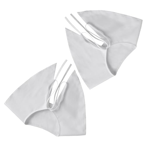 Hemobllo 2stücke Falscher Kragen Für Damen Abnehmbarer Kragen Aus Baumwollstoff Eleganter Krageneinsatz Für Blusenpullover Passend Für Frühling Und Herbst von Hemobllo