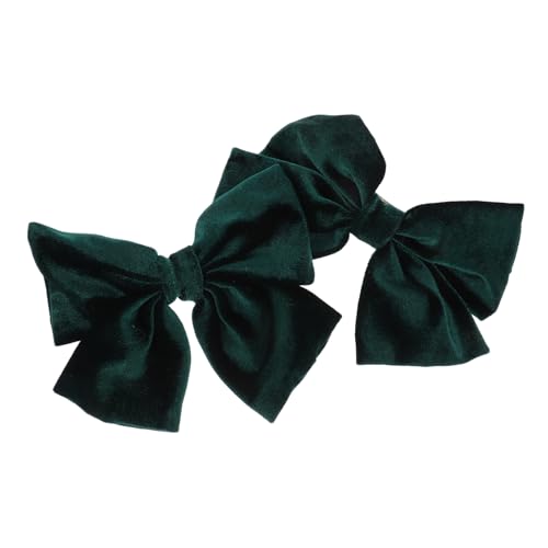 Hemobllo 2 Stück Haarspangen mit Großer Schleife für Frauen und Mädchen Langlebige Haarschleifenclips für Partys und Festivals Farbenfrohes Design von Hemobllo