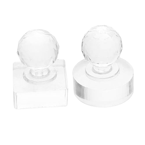 Hemobllo 2stücke Lidschattenstempel Werkzeug Runde Und Quadratische Pressformen Für Lidschatten Augenbrauenpuder Und Highlighter Reparatur Einfache Anwendung Tragbares Make-up-werkzeug von Hemobllo