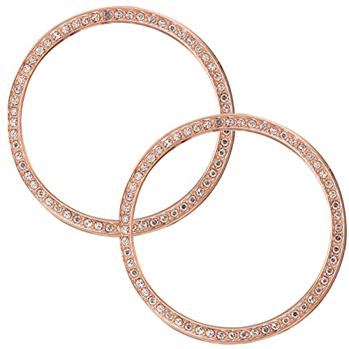 Hemobllo 2stücke Glänzende -lünette Für Uhren Hochwertige Metall-lünette Inlay Rosegold Für Damenuhren Uhrenzubehör Hemobllo 2stücke Glänzende -lünette Für Uhren Hochwertige Metall-lünette Inlay Rosegold Für Damenuhren Uhrenzubehör von Hemobllo