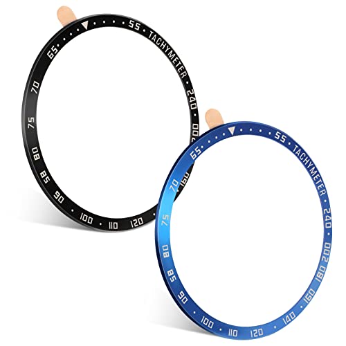 Hemobllo 2stücke Teiliges -uhrenbezel-ringset Anti-Kratzer Uhrenbezel-abdeckungen Für -Uhren Elegantes Design Blau Und Schwarz Perfekter Schutz Für Ihre Uhr von Hemobllo