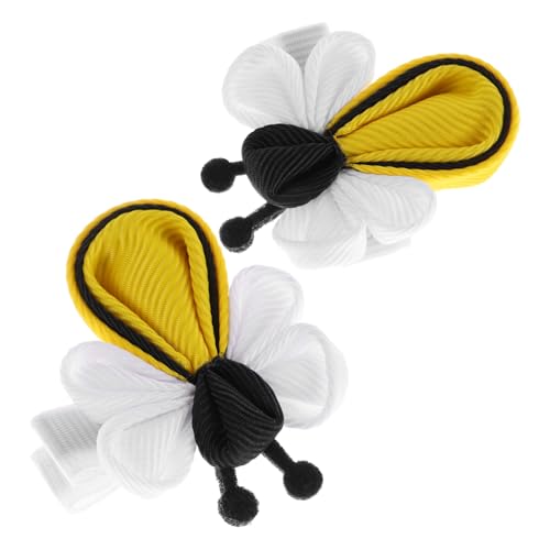 Hemobllo 2stücke Kleine Haarspangen Bienen Kopfschmuck Haarklammern Für Damen Haarschmuck Accessoires Seitliche Haarklemmen Zum Stylen Und Abteilen von Hemobllo