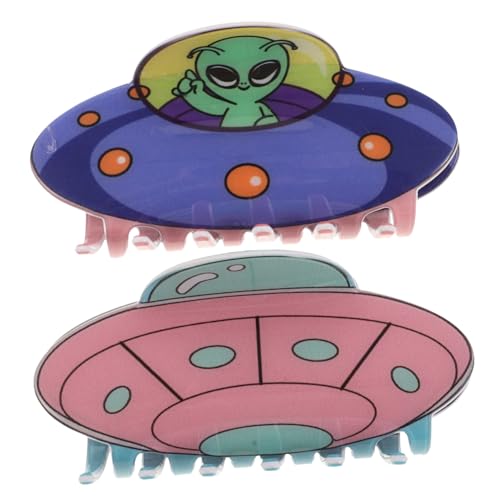 Hemobllo 2stücke Süße Haarspangen Für Frauen Lustige Haarklammern Robustes Kunststoffmaterial Stilvolle Haaraccessoires Für Verschiedene Anlässe Einfache Handhabung Passend Zu Allen von Hemobllo