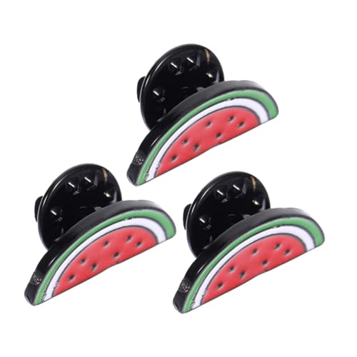 Hemobllo 3 Stück Wassermelonen Broschen Cartoon Design Langlebige Emaille Pins Modisches Party Accessoire für Frauen Rucksack Anstecker Kreative Fruchtbrosche von Hemobllo