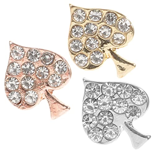 Hemobllo 3 Stücke Uhr Band Charms Zubehör Uhrenarmband Dekorative Reize Dekorative Ringe Kompatibel mit Smartwatch- Band 38Mm von Hemobllo