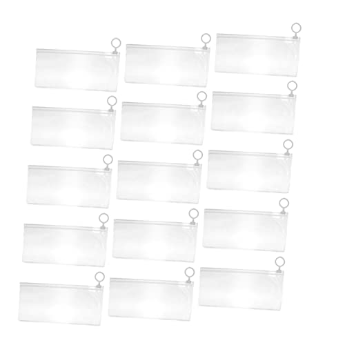 Hemobllo 30 Stück Teiliges Durchsichtiges Stiftemäppchen mit Reißverschluss Große Kapazität Leichter PVC Stiftbeutel zur Aufbewahrung von Schreibwaren für Schule Büro und Künstlerbedarf Hemobllo 30 Stück Teiliges Durchsichtiges Stiftemäppchen mit Reißverschluss Große Kapazität Leichter PVC Stiftbeutel zur Aufbewahrung von Schreibwaren für Schule Büro und Künstlerbedarf von Hemobllo