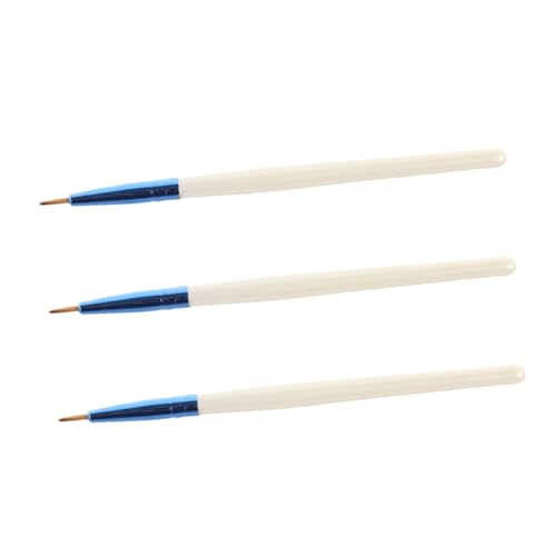 Hemobllo 3stücke Eyeliner Pinsel Spitze Make-up Pinsel Tragbare Augen Make-up Werkzeuge Detaillierte Kosmetische Zubehör von Hemobllo