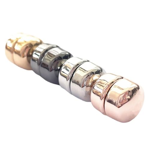 Hemobllo 4 Stück Professionelle Hijab Buttons Verschleißfeste Magnetische Schalclips Tragbare Rundmagnete für Tücher Leicht und Robust Sicherer Halt für Schals und Kleidung von Hemobllo