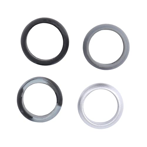 Hemobllo 4 Stück Silikonringe Paarringe Ringgrößenringe Herren Silikon Eheringe Silikon Eheringe Ringe Für Sport Hemobllo 4 Stück Silikonringe Paarringe Ringgrößenringe Herren Silikon Eheringe Silikon Eheringe Ringe Für Sport von Hemobllo