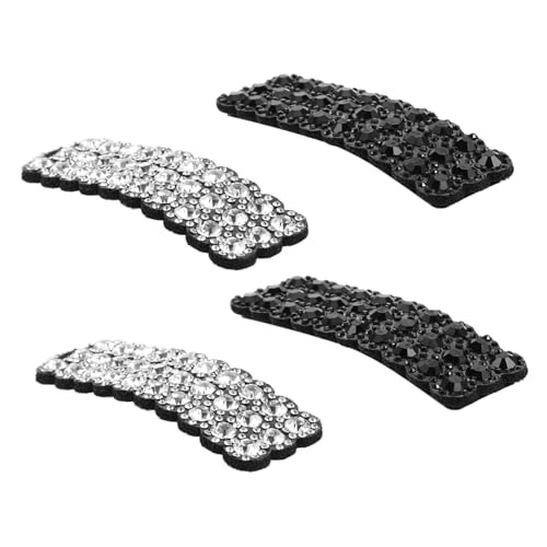 Hemobllo 4 Stück Teiliges Haarschmuck mit Rechteckigen Wasser Haarclips Stabile Haarklammern für Damen und Mädchen Funkelnde Haarschmuck Accessoires für Hochzeit Party und Alltag von Hemobllo