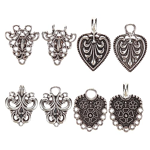 Hemobllo 4 Stück Vintage Cardigan Clips für Damen Kragen und Schalclips aus Robustem Vielseitig Einsetzbar für Pullover Strickjacken Kleider Verarbeitet Rostfrei und Stilvoll von Hemobllo