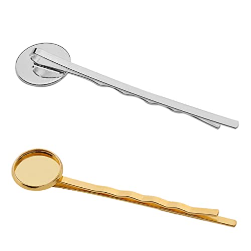 Hemobllo 40 Stück Runde Haarklammern aus Kupfer DIY Basisplatte für Haarschmuck Bobby Pins Robuste Haarnadeln für Frauen Leichte und Langlebige Haarschmuck Zubehör Farblich Zufällige Farbe Hemobllo 40 Stück Runde Haarklammern aus Kupfer DIY Basisplatte für Haarschmuck Bobby Pins Robuste Haarnadeln für Frauen Leichte und Langlebige Haarschmuck Zubehör Farblich Zufällige Farbe von Hemobllo