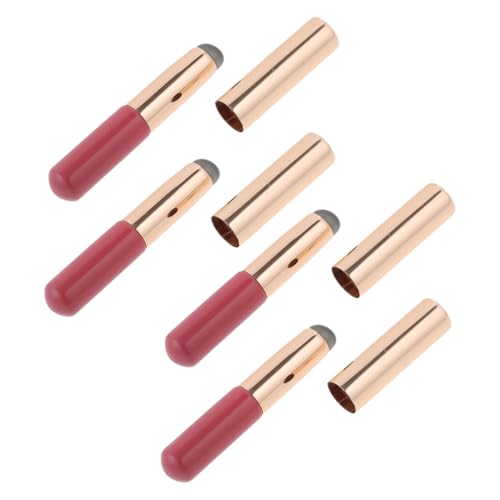 Hemobllo 4stücke Lippenstift Applikator Aus Silikon Concealer-pinsel Lippen-make-up-tool Tragbar Für Unterwegs Make-up-tools Für Frauen von Hemobllo