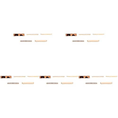 Hemobllo 5 Sets Schicke Uhrenarmband-zubehör-uhrenarmband-Charms Aus Zinklegierung Für Dekorative Uhrenarmbänder von Hemobllo