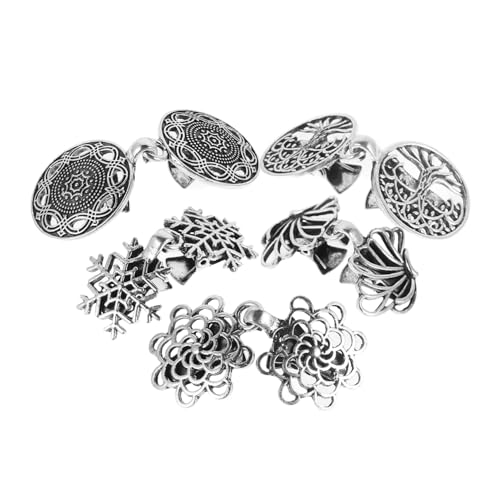 Hemobllo 5 Stück Teiliges Damen Strickjackenclip aus Robustem Zinklegierung Filigraner Floraler Verschluss für Cardigans Schals Blusenkragen Vielseitig Einsetzbar und Elegant von Hemobllo