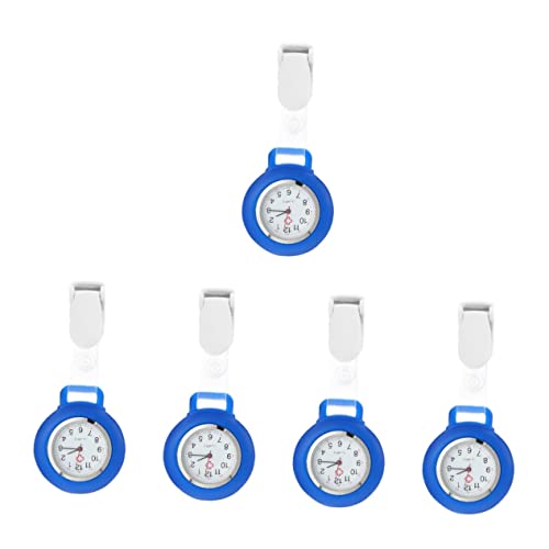Hemobllo 5 Stücke Brust Uhr Pflege Student Abzeichen Student Abzeichen Digitaluhren Für Hängende Revers Uhr Pflege Hängende Uhr von Hemobllo