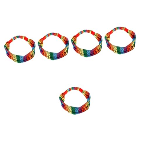 Hemobllo 5stücke Elastisches Sport-stirnband Für Frauen Atmungsaktive Schweißband Für Fitness Yoga Und Sport Schweißresistent Rutschfest Und Leicht Für Aktiven Lebensstil von Hemobllo