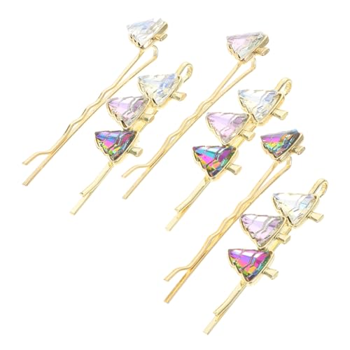 Hemobllo 6 Stück Teiliges Weihnachts Haarklammern für Frauen Weihnachtsbaum Haarnadeln Bunte Haarklammern für Dünnes Langes Haar Festliche Haaraccessoires für Weihnachten und Besondere von Hemobllo