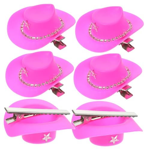 Hemobllo 6stücke Hut Haarspangen Hut Haarnadeln Haarspange Für Mädchen Haarschmuck Haarschmuck Für Frauen Haar Clips Party Kopfschmuck Dekorationen von Hemobllo