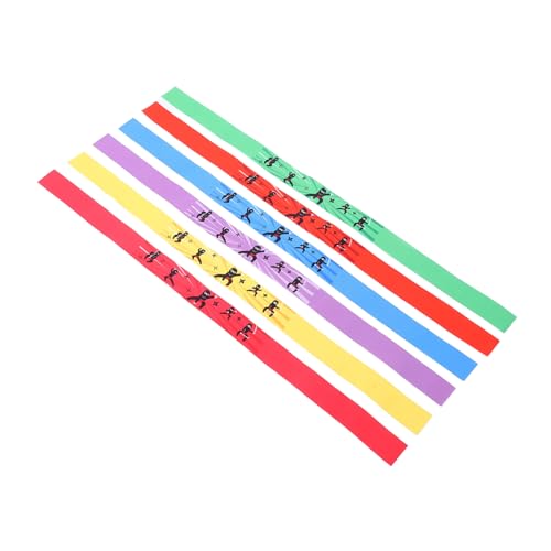 Hemobllo 6stücke Japanisches Stirnband Für Männer Samurai-kopfbedeckung Karate-kopfschmuck Für Training Und Sushi-kochkostümzubehör Aus Robustem Material Und Waschbar von Hemobllo