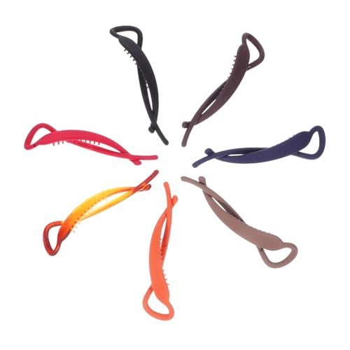 Hemobllo 7 Stück Hohe Pferdeschwanz-clips Für Mädchen Und Frauen. Rutschfeste Und Dekorative Klammern Für Dickes Haar. Stilvolle Haarnadeln Für Partys Und Den Täglichen Gebrauch. von Hemobllo