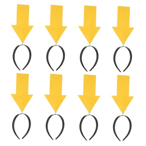 Hemobllo 8 Stück Teiliges Lustiges Headband Leichtes Party Accessoire Humorvolle Haarbänder für Foto Requisiten Geeignet für Erwachsene für Halloween Geburtstage und Konzerte von Hemobllo