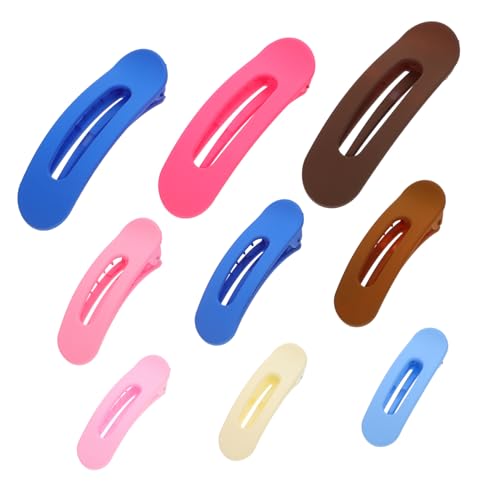 Hemobllo 9Stücke Entenschnabel Haarspangen für Damen Stilvolle und Haarschmuck Clips für Sicheres Haarstyling und Befestigung von Hemobllo