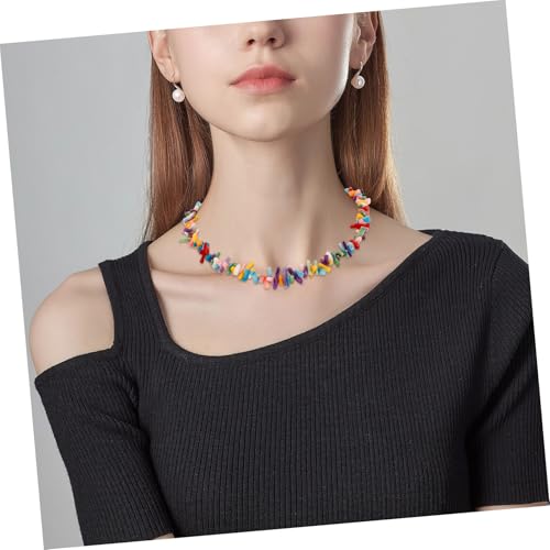 Hemobllo Barockstil Korallen Choker Halskette Schmuck Sommer Strand Accessoire Damen Urlaub Vielseitig Farbig Langlebig Geschenkidee Hemobllo Barockstil Korallen Choker Halskette Schmuck Sommer Strand Accessoire Damen Urlaub Vielseitig Farbig Langlebig Geschenkidee von Hemobllo