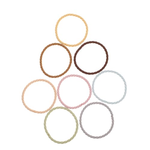 Hemobllo Boxen Weiche Dicke Nahtlose Haargummis Pferdeschwanz Haargummis Stirnbänder Beschädigung Pferdeschwanzhalter Dehnbare Haar Accessoires Für Frauen Mädchen von Hemobllo