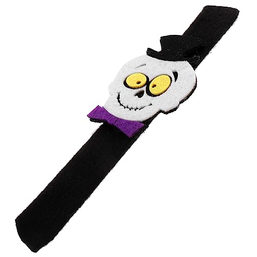 Hemobllo Halloween Slap Armband Dekorative Schlagarmbänder Für Festivals Partygeschenke Schlagbänder Geburtstagsgeschenke Fürs Klassenzimmer Erwachsene Junge Mädchen Handgelenk von Hemobllo