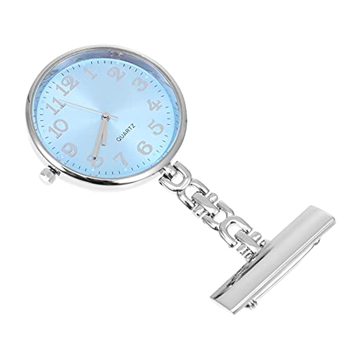 Hemobllo Zubehör Taschenuhr Auf Ärzte Achten Ansteckanhänger Schwesternuhr Zum Aufstecken Arzt Uhr Anstecknadel Uhr Arzt Uhr Mit Clip Glas Zeigeruhr Einfach Mann Geschenk Für Frauen von Hemobllo