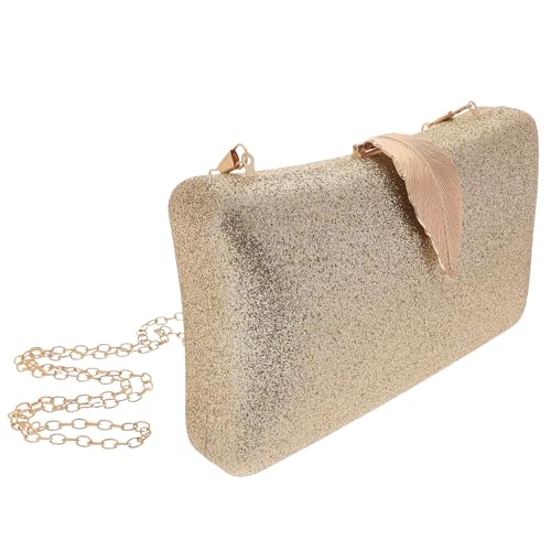 Hemobllo Damen Abendtasche mit Pailletten Vielseitige Clutch und Handgelenktasche Abendbörse für Party Hochzeit und Festliche Anlässe Kompakt und Leicht zu Tragen Zufällige Zufällige Farbe von Hemobllo