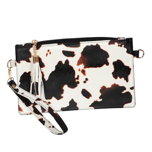 Hemobllo Damen Clutch Handtasche aus PU Kleine Abendtasche für Formelle Anlässe Langlebige und Pflegeleichte Handtasche Multifunktional für Handy Geldbörse und Kosmetik Modisches von Hemobllo