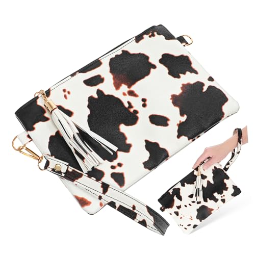 Hemobllo Damen Clutch Handtasche aus Strapazierfähigem PU Kleine Abendtasche für Hochzeit Party und Förmliche Anlässe Vielseitig für Handy Geldbörse und Kosmetik Handtasche für Frauen von Hemobllo