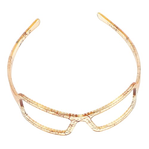 Hemobllo Damen Haarreif mit Sonnenbrillen Design Leichter Haarschmuck Druckfreier Bequemer Haarreifen für Brillenträger Elegantes Stirnband für Party Hochzeit Alltag von Hemobllo