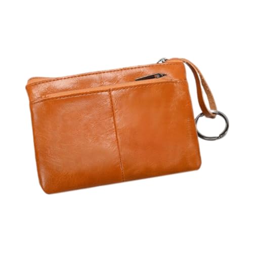 Hemobllo wasserdichte Ledergeldbörse Kurz Herren Business Portemonnaie Kreditkartenhalter Tragbar Kleingeld Organizer Reisen Arbeit von Hemobllo