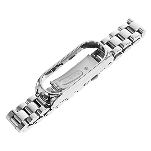 Hemobllo Armreifen Für Damen 1 STK Gurt Bequemes Armband Mi 6 Ersatzarmband Für 3 Für Mi 4 Edelstahl Verstellbares Armband Anschauen Fall Fitness Rostfreier Stahl Frauen Armbänder von Hemobllo