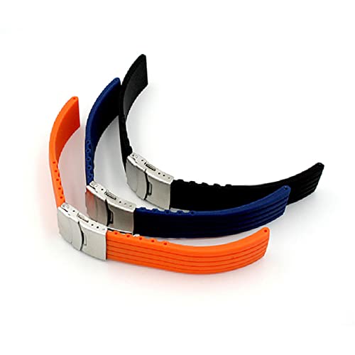 Hemobllo -uhrenarmband Orange Schnellverschluss Atmungsaktiv Und Langlebig Für Uhren Ersatzband Für Und Damen Hemobllo -uhrenarmband Orange Schnellverschluss Atmungsaktiv Und Langlebig Für Uhren Ersatzband Für Und Damen von Hemobllo