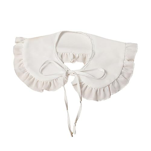 Hemobllo Falscher Damenkragen Sommer Bluse Abnehmbar Leichter Small Collar Frauen Krageneinsatz Einsteckkragen für Kleider Pullover Shirts Elegant und Hautfreundlich von Hemobllo