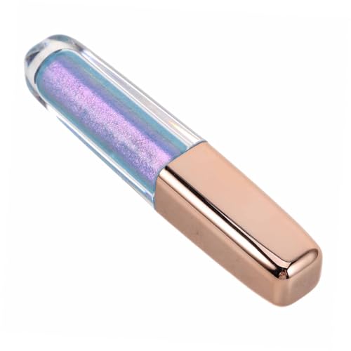 Hemobllo Flüssiger Lidschatten mit Schimmerndem Glitzer Langanhaltendes Metallisches Make Up für Anfänger Schnell Trocknend Anpassbare Farbtöne Perlmuttartiger von Hemobllo