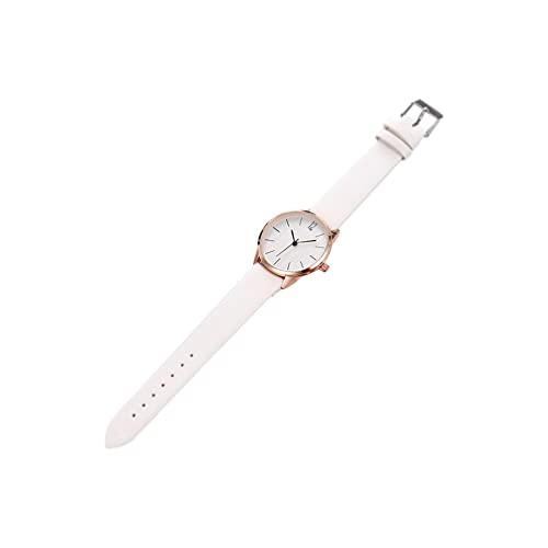Hemobllo Armbanduhren Anschauen Modeuhren Für Damen Armbanduhr Analoguhren Für Damen Achte Auf Mädchen Damenuhr Achten Sie Auf Modische Uhr Glas Jahrgang Frau Weiß Digitaluhr von Hemobllo