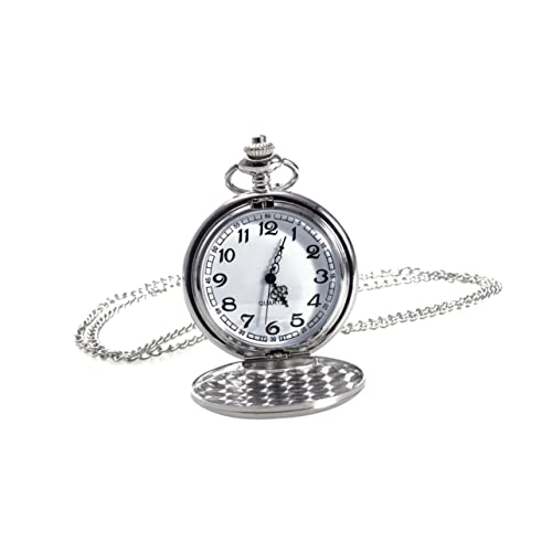 Hemobllo Taschenuhr Mit Kette Für Herren Mechanische Taschenuhr Metalluhr Taschenuhr Mit Kette Vintage Taschenuhr Für Krankenschwestern Arztuhr Fob Männer Und Frauen Mechanische Uhr Revers von Hemobllo